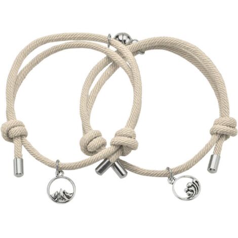 Bracciale in oro rosa, placcato in oro 18 carati, nodo d'amore