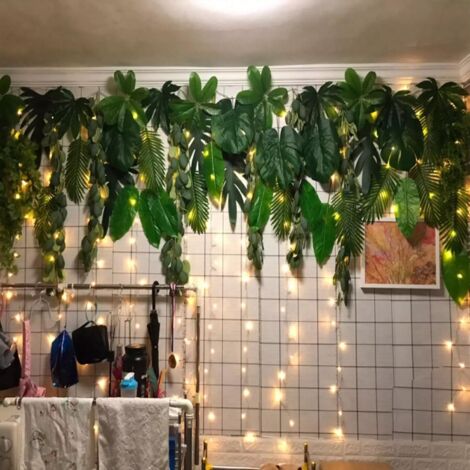 Catena Luminosa LED A Forma Di Unicorno, 1,65m Con 10 Led, Alimentazione USB, Luce Notturna Per Camera Bambini, Decorazione Rosa
