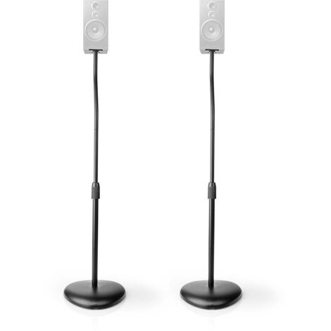 Speaker bracket  compatible with universal  floor  45 kg  height adjustable  abs  steel  black 45159428 45159428 45159428 45159428 45159428 (1/5)