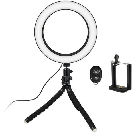 Lampada Ad Anello 56 LED Per Microscopio Stereo E Zoom – Luminosità Regolabile 0-100% – Con Alimentatore UE