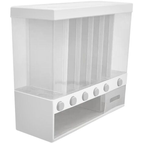 Dispenser Ermetico Per Riso E Cereali - Contenitore Con Indicatore Di Capacità, Antiumidità - Foto 2