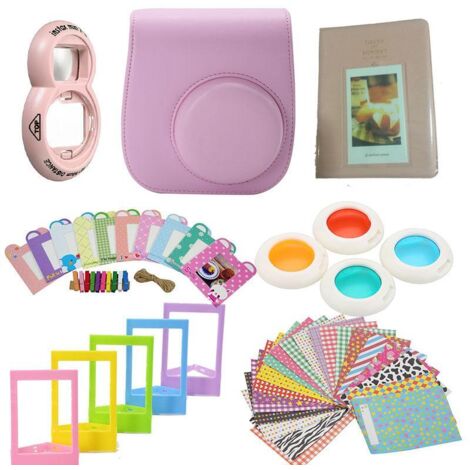 digipower Fujifilm Instax Mini 9/8/8+/7s Accessory Kit with Camera Case