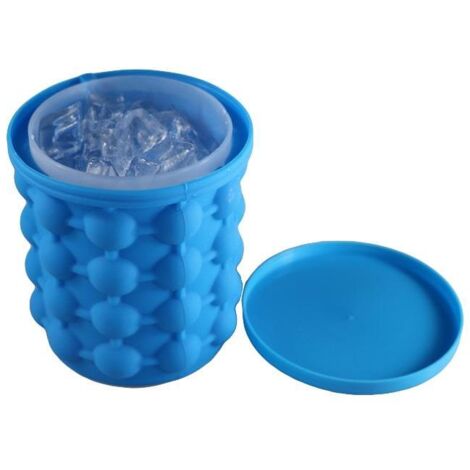 secchiello per ghiaccio in acciaio inox da 3 litri con coperchio ermetico e pinze per cubetti di ghiaccio - Secchiello per ghiaccio isolato a doppia parete - Refrigeratore per birra e champagne