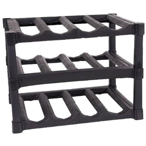 Cube HPP Portabottiglie Da Bicicletta - Nero/Grigio, In Plastica, Facile Presa - 5