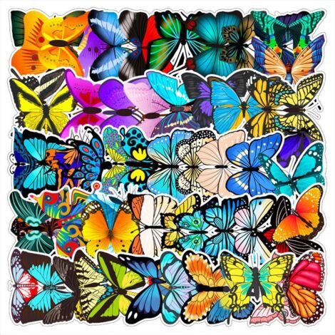 Stickers farfalle adesive per pareti wall decor