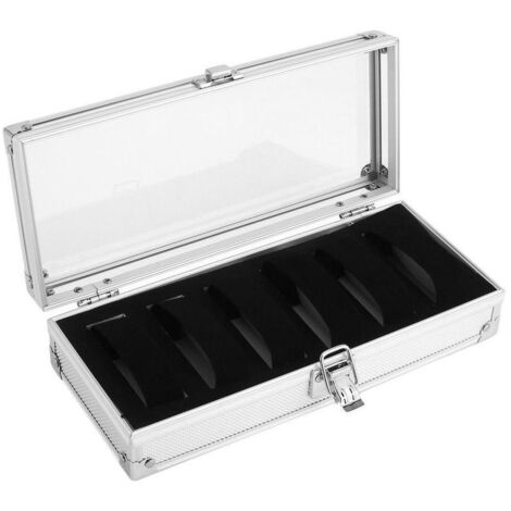 Casiwaft Scatola Portagioie A 5 Livelli, Grande Porta Gioielli In Pelle PU Con 6 Cassetti, Grande Organizzatore Di Gioielli Per Anelli Orecchini Bracciali Collane, Nero