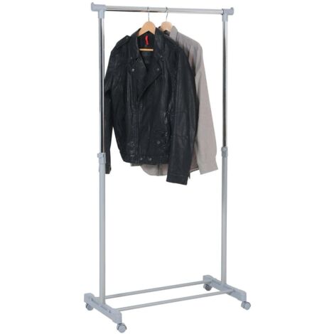 Porta abiti con ruote - VEVOR Stand Appendiabiti a Rotelle Lunghezza Regolabile 1280 -...Appendiabiti per camera da letto: idee pratiche e : Appendiabiti Con Ruote