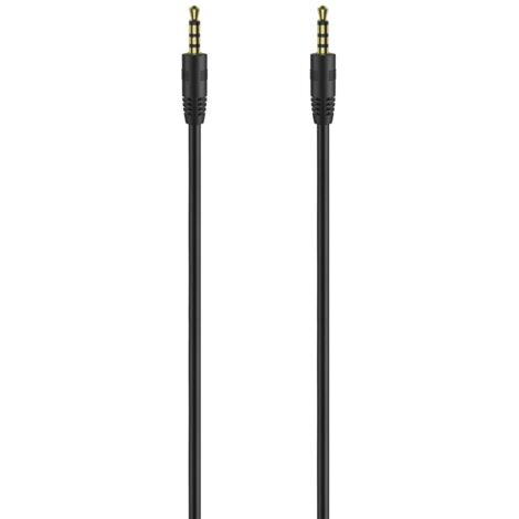 Cavo audio da 35 mm 1 m nero (1/2)