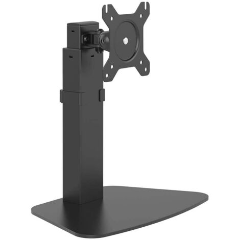 HALTERUNGSPROFI OFFICE-GS736A - Supporto da Tavolo, Stand Monitor Scrivania, Braccio Porta Monitor LED LCD fino a 27'', VESA 75 x 75, 100 x 100 mm