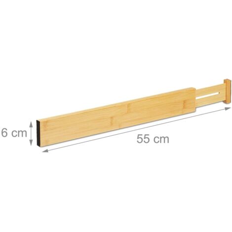 Relaxdays Divisori Da Cassetto, Set Da 10 Separatori Da Cucina - Foto 6