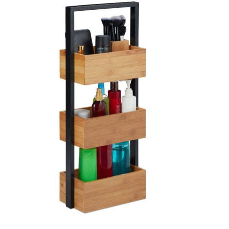 TRIXES Vassoio Bambù Qualità Bagno - Allungabile Lusso Bagno Relax Spa - Foto 3