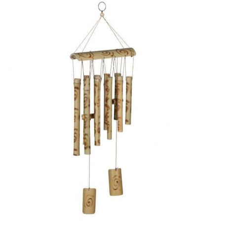 Campanelli A Vento In Metallo E Bamb&ugrave; Dal Suono Rilassante - Ideali Per Decorare Giardino, Patio E Terrazzo - Set Di Campane Grandi E Piccole - Regalo Perfetto Per La Casa