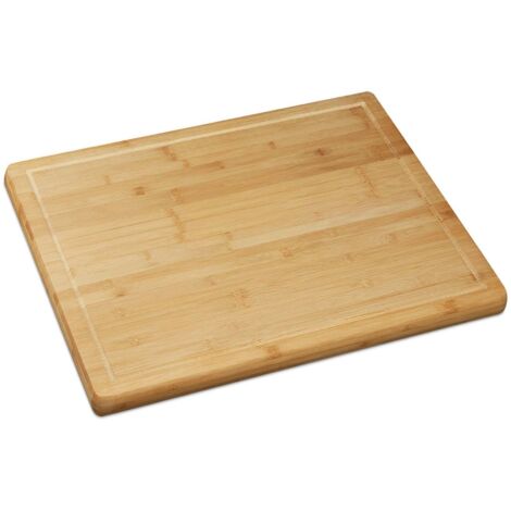 Tagliere Rotondo In Bambù Premier Housewares - A Forma Di Pagaia, 38 Cm