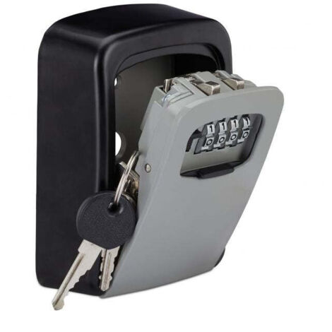 Portachiavi In Legno Inciso 'Lock-Up' – Resistente E Leggero, Per Organizzare Chiavi Di Garage, Magazzini, Capannoni. Accessorio Rustico E Funzionale