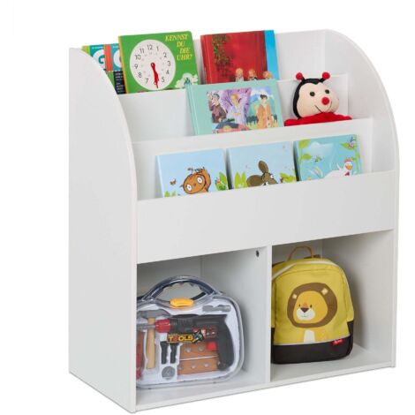 Libreria 58x150h cm in legno rovere sonoma con 4 ripiani - Power