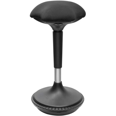 LogiLink sgabello nero altezza regolabile 63-87 cm (1/5)