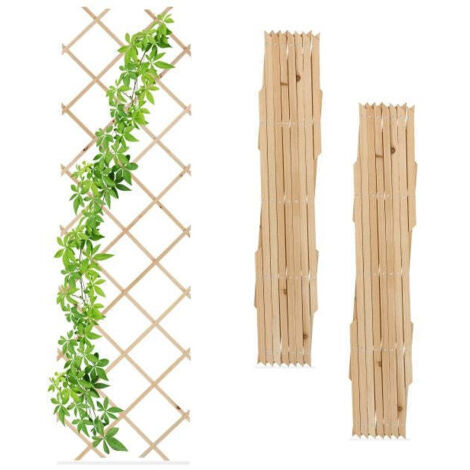 Traliccio retrattile in legno, set da 3 (1/5)