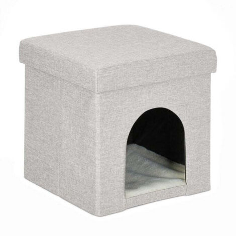 Cuccia per gatti pieghevole beige (1/5)