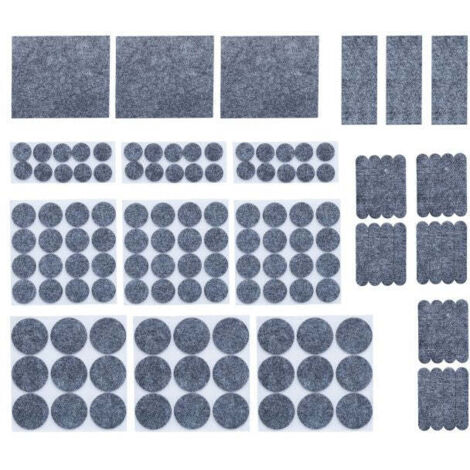 FILU Sottobicchiere in Feltro Quadrato Confezione da 8 (Colore e