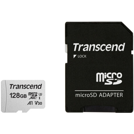 Transcend TS128GUSD300S-A memoria flash 128 GB MicroSDXC NAND Classe 10 (1/3)