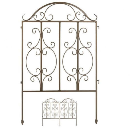 ShopLaLa Barriera Per Recinzione Da Giardino Con Animali 10 Pannelli 30