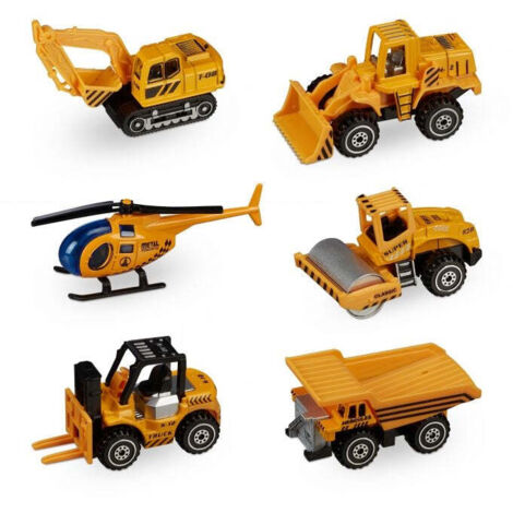 Giocattolo Robot Cantiere Magnetico – Auto Trasformabili Con Escavatore, Per Bambini 3-7 Anni, Gioco Educativo - 3