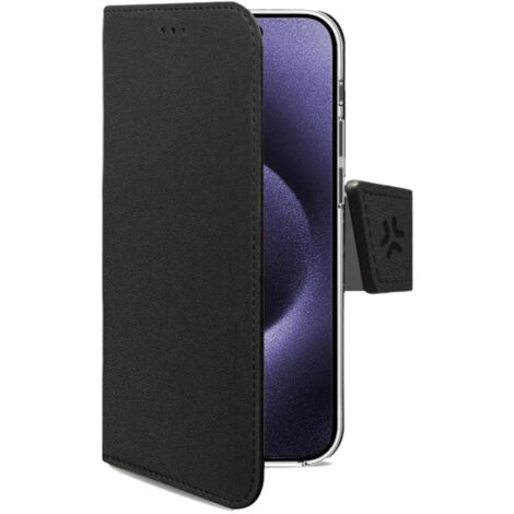 Celly WALLY1081 custodia per cellulare 17,5 cm (6.9") Custodia a borsellino Nero (1/5)