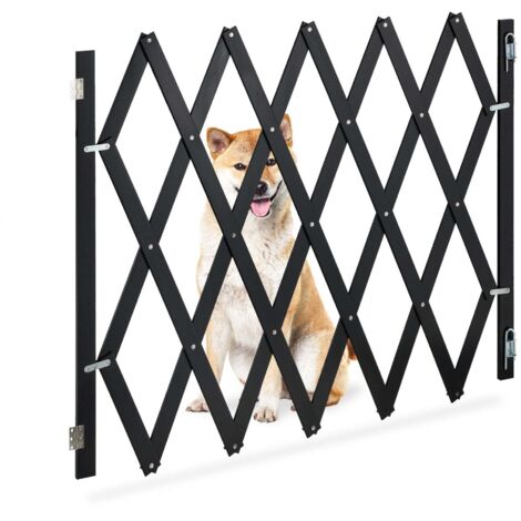 Cancelletto Di Sicurezza KIDIZ Per Scale E Animali Estensibile Fino A 140 Cm - Con Apertura Una Mano, Plastica ABS E Ancoraggio A Parete - Protezione Bambini
