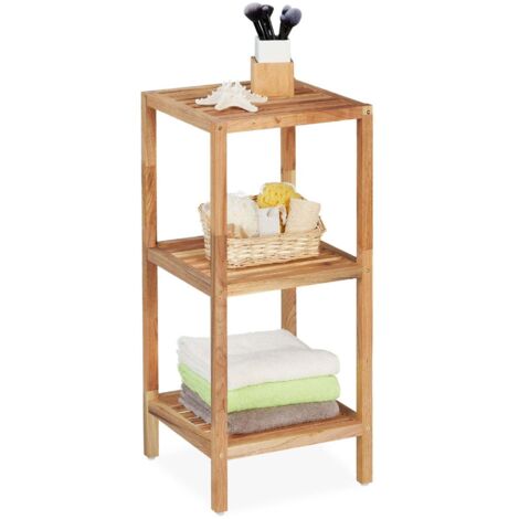 Mensola Per Bagno 76,2 Cm Con 3 Ripiani E Barre Porta Asciugamani – Scaffale A Parete In Acciaio Inox SUS304, Extra Lunga, Montaggio A Muro