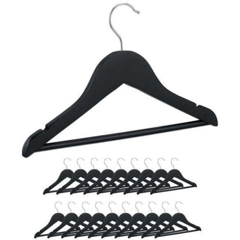 Set Di 12 Grucce In Plastica Resistente Con Clip In Metallo E Gancio Girevole – Design Taglio Cristallo Per Pantaloni, Gonne E Camicie - 2