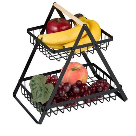 Cesto Di Frutta In Ceramica Floreale 32 Cm: Ciotola Snack Con Base E Bordo Ondulato, Ideale Per Tavola - 2