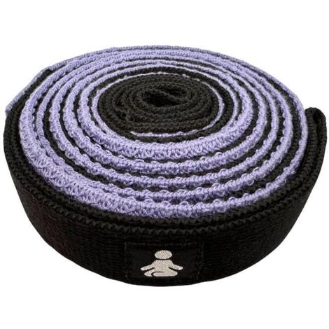 FITPADDY Fascia Stretching Anelli Ergonomici Viola 180cm Poliestere per Yoga e Fitness (1/4)