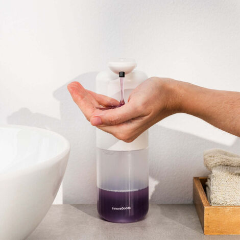 Dispenser Automatico Ricaricabile di Sapone Liquido Bitesap InnovaGoods (1/5)