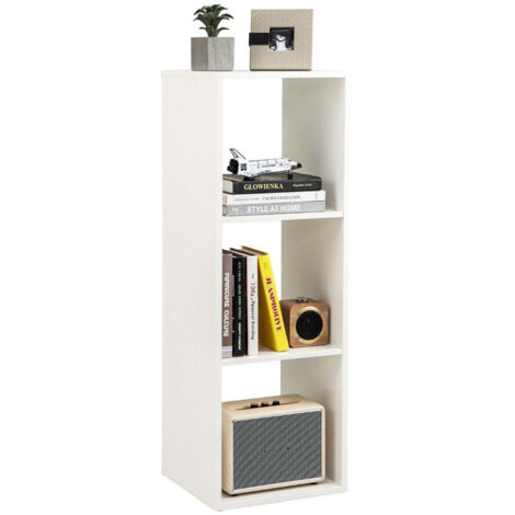 Weber Büro Profi Libreria 5OH A Piedi In Legno - Scaffale Armadio Per Ufficio, Bianco, 600x428x1897 Mm - 3