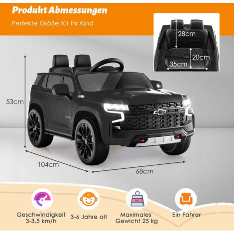 Macchina Elettrica per Bambini 12V Range Rover Evoque Auto Elettrica con Sedile in Pelle Telecomando Porte Apribili Full Optional (Bianco, Con Ruote in Plastica