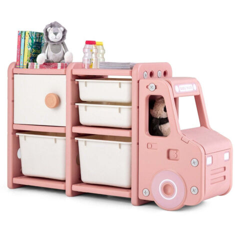 Carrello Portatutto Multistrato Per Giocattoli E Snack Con Ruote - 3 Livelli, Grande Capacità, PE Resistente - 6