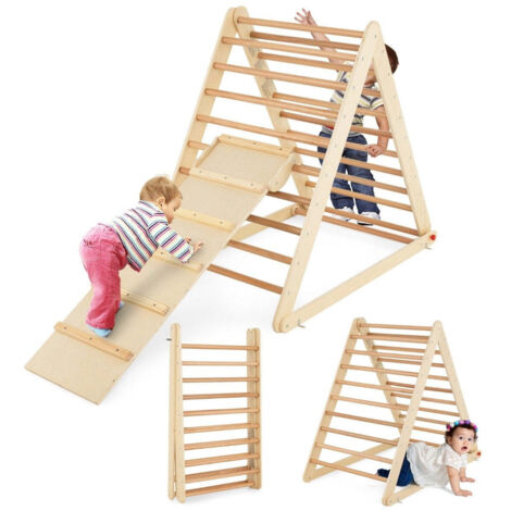 KAHEIGN Gioco Triangolo A Catena 22 Cm - Gioco Da Tavolo Interattivo Con 84 Pezzi E 44 Elastici - 5