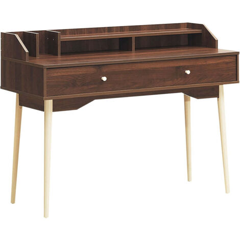 Scrivania Tavolo Postazione Di Lavoro Mobile Per Computer Studio Per Computer 110 X 60 X 73 Cm Legno Composito Nero 85269927
