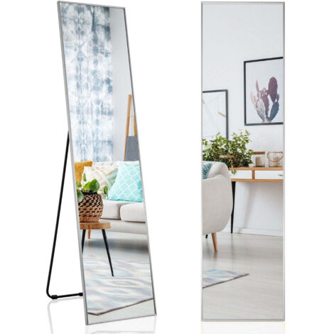 Specchio A Figura Intera 160*50, Forma Irregolare, Può Essere Appeso O Al Muro Adatto Per Spogliatoio Camera Da Letto Soggiorno Oro 99016518