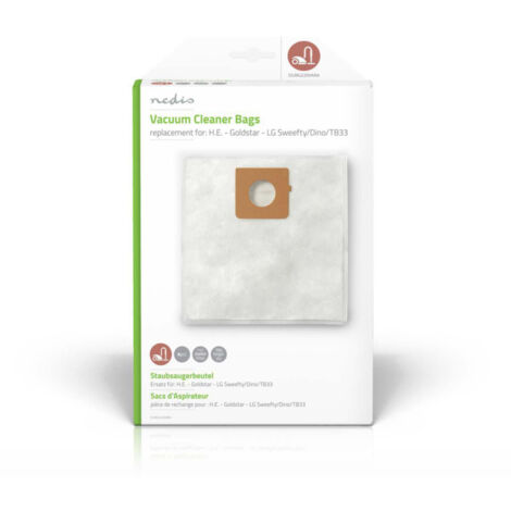 Vacuum bag 4 pcs synthetic most sold for he - goldstar - lg swiftydinotb33 white 38753995 38753995 38753995 38753995 38753995 (1/4)