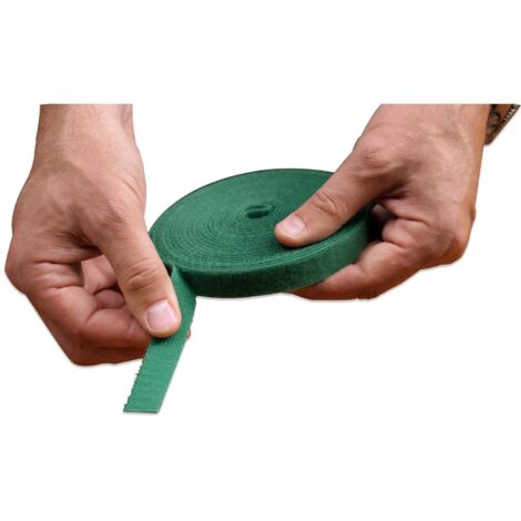 Nastro In Velcro Leroy Merlin Nastro Velcro Olive Scuro – Larghezza 20-100 Mm, 1 Metro Lato Gancio + 1 Metro Lato Morbido Nastro Gancio E Morbido 1 - Foto 3