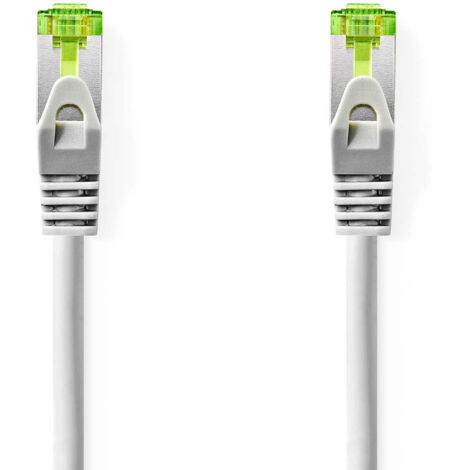 Cat7 network cable sftp rj45 male rj45 male 200 m snagless round lszh gray label (1/3)