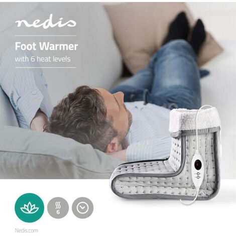 Electric Foot Warmer, 9 Heat Temp Settings, 4 Timer, Machine Washable Heated Feet Warmer, Winter Warm Fast Heating Foot Pad For Men Women, Heated Mat For Foot, Back, Lumbar And Full Body - View #6