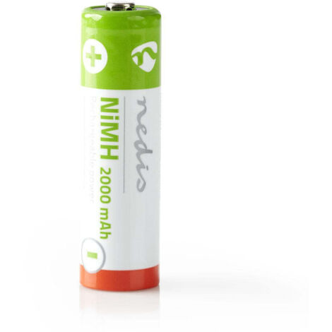 Rechargeable ni mh battery aa 12 v dc 2000 mah 4 blister 40323063 40323063 40323063 40323063 40323063 (1/2)
