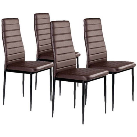 Set 2 Sedie poltroncine ecopelle col bianco W678/MBIS