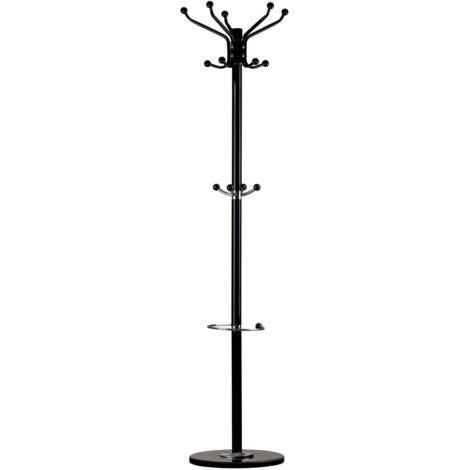 Appendiabiti ingresso da muro 8 ganci colore bianco L64 Jon FZ