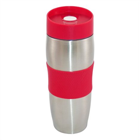 Cenocco cc 6000 tazza da viaggio in acciaio inossidabile rosso (1/5)
