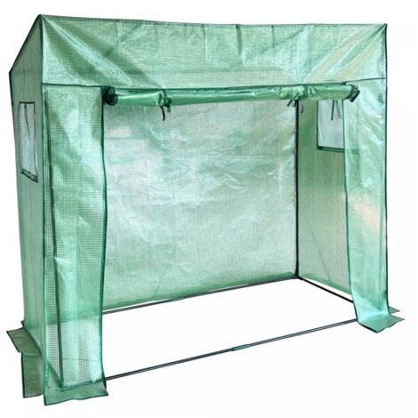 Sekey Serra Per Coltivazione Pomodori In Formato XL Modello Tamara Serra Da Giardino Per Piante Pomodori Telaio Bianco 198x81x170cm
