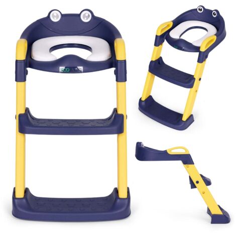 Seggiolino per il vasino per bambini con altezza regolabile e scaletta antiscivolo - Cina Sedile WC per bambini e sedile per potty prezzo