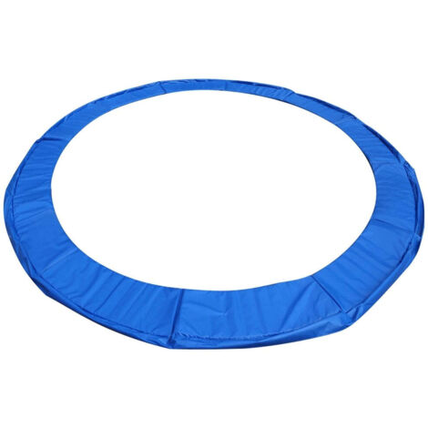 Telo Copertura Per Trampolino Diametro 244-250 Cm, Con Moschettoni, Resistente Ai Raggi UV